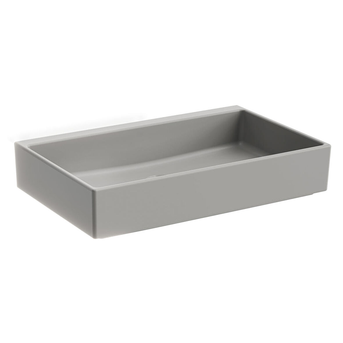 VitrA ArchiPlan 7404B076-0016 Dar Lavabo, Mat Taş Gri